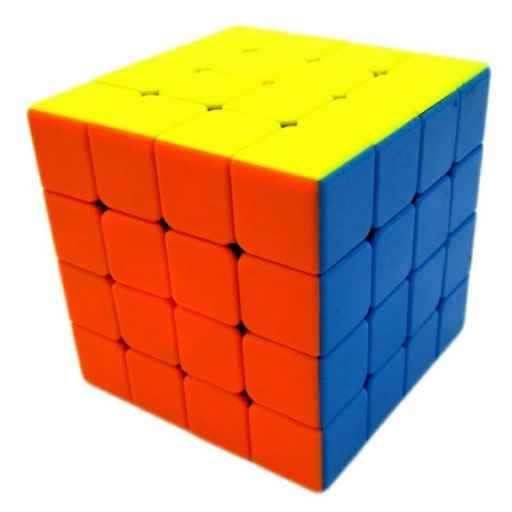 تصویر واضح روبیک 4*4 چی یی کای یوآن پاستلی کد953 برند روبیک با پس‌زمینه سفید از گروه بازی فکری, روبیک.