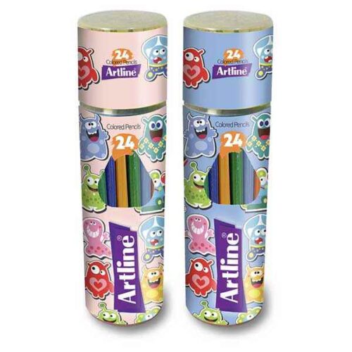 مدادرنگی24رنگ قوطی آرتلاین