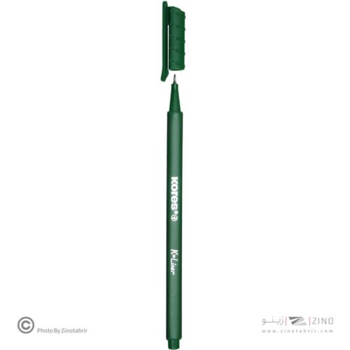 روان نویس نوک نمدی بدنه سه گوش کورس رنگ سبزجنگلی کد28164