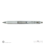 روان نویس فشاری ساراساکلیپ سفید 0/5 زبرا (10عددی)