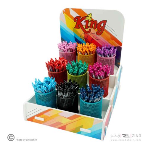 روان نویس ژل فشاری استند864عددی0/5و0/7 کینگ