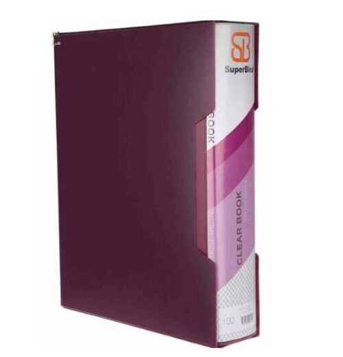 کلربوک 100 برگ A4 قابی سوپربایند