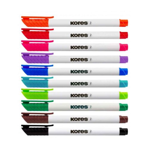 ماژیک وایت بردتخت10رنگ کورس