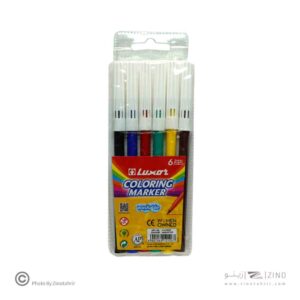 ماژیک نقاشی 6رنگ لاکسر کد 6WT