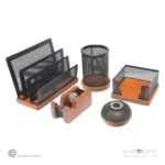 ست رومیزی 5تکه چوب وفلز