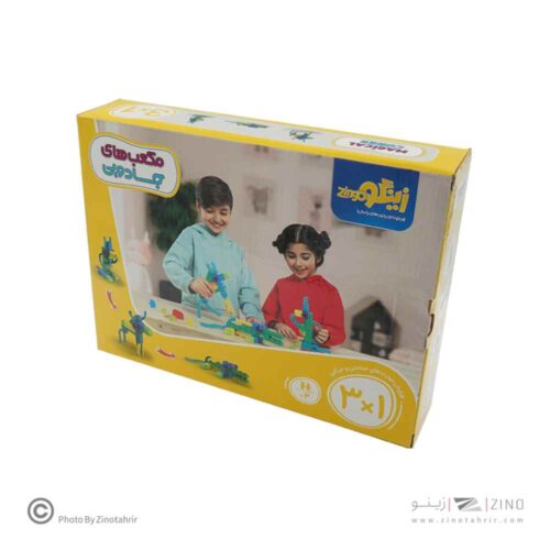 اسباب بازی مکعب جادویی 3*1کیوب زینگو 032