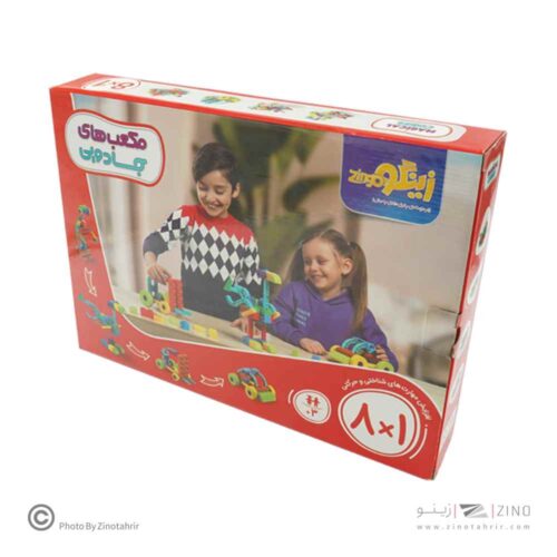 اسباب بازی مکعب جادویی 1*8کیوب زینگو088