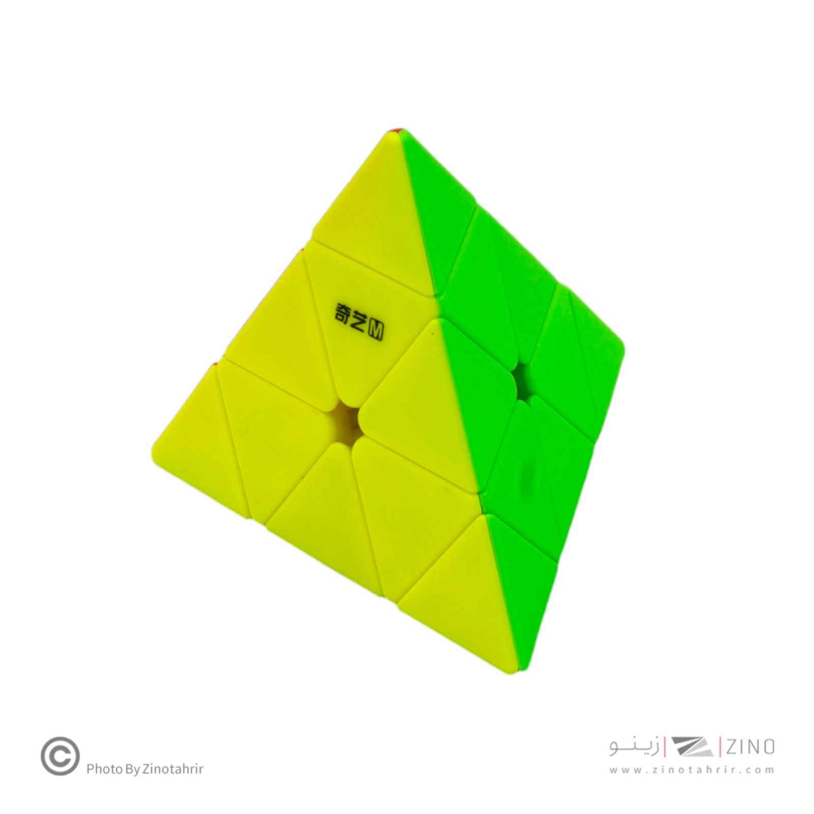 تصویر واضح روبیک هرمی مگنت کای وای کدEQY664 برند روبیک برای بررسی ظاهر در بازی فکری, روبیک.