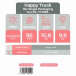 اسباب بازی happy truck net bag تیریتی تویزکد93012ماشین راه سازی کششی
