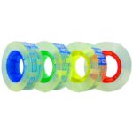 چسب نواری 36 یارد توپ رنگی استورم کد HL-147