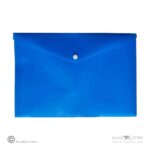 پاکت دکمه دار A4 آبی سوپربایند