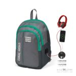 کوله پشتی با سوکت USB+AUXیایگان کد23243