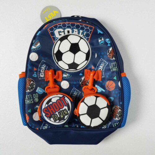 کوله پشتی مهد کودکی وست فوتبالی کد2054-1