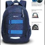 کوله پشتی طرحSKATER با پشتی طبی شوتای سرمه ای کدG11-48