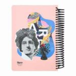 دفتر200برگ وزیری سیمی جلدسخت کلاسیک الیپون کد249