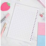 یدک دفتر کلاسوری 20حلقه شطرنجی برگ سری کیوت پالت کد74415