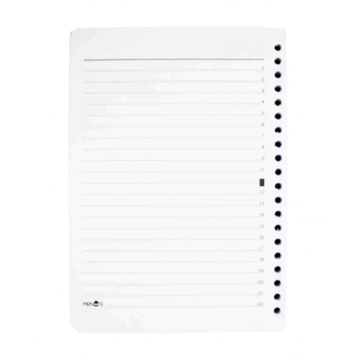 یدک کلاسور20حلقه 100برگ A5مسترنوت کد986