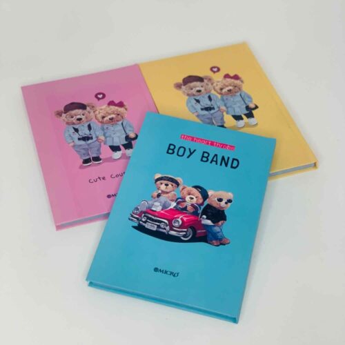 پلنر100برگ تدی 14*21 جلد سخت میکرو