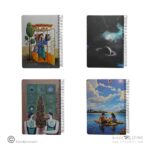 دفتر40برگ رقعی جلدسخت سیمی بی خط مسترنوت کد566