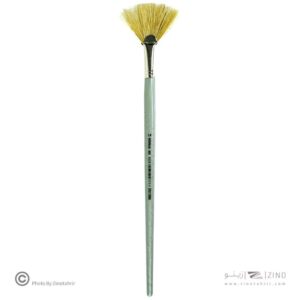 قلموی بادبزنی چتری طبیعی سفید شماره 14 خرم