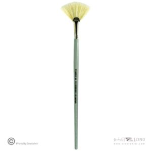 قلموی بادبزنی چتری طبیعی سفید شماره 12 خرم