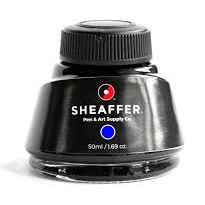 تصویر واقعی جوهرخودنویس آبی شیفر تولید شیفر از میان محصولات برگزیده خودنویس, لوازم التحریر.