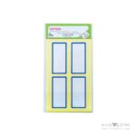 برچسب دورآبی سایز30*65میلیمتر5برگی لانگوکدB-54