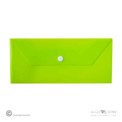 پاکت دکمه دار ملخی سبز سوپربایند