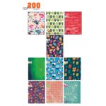 دفتر200برگ خطی رحلی سیمی ایده