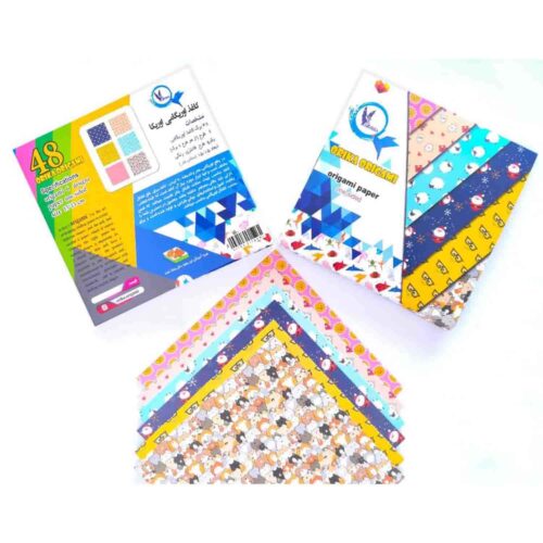 کاغذ اوریگامی 48برگ 15*15سانت فانتزی یکرو اوریکا