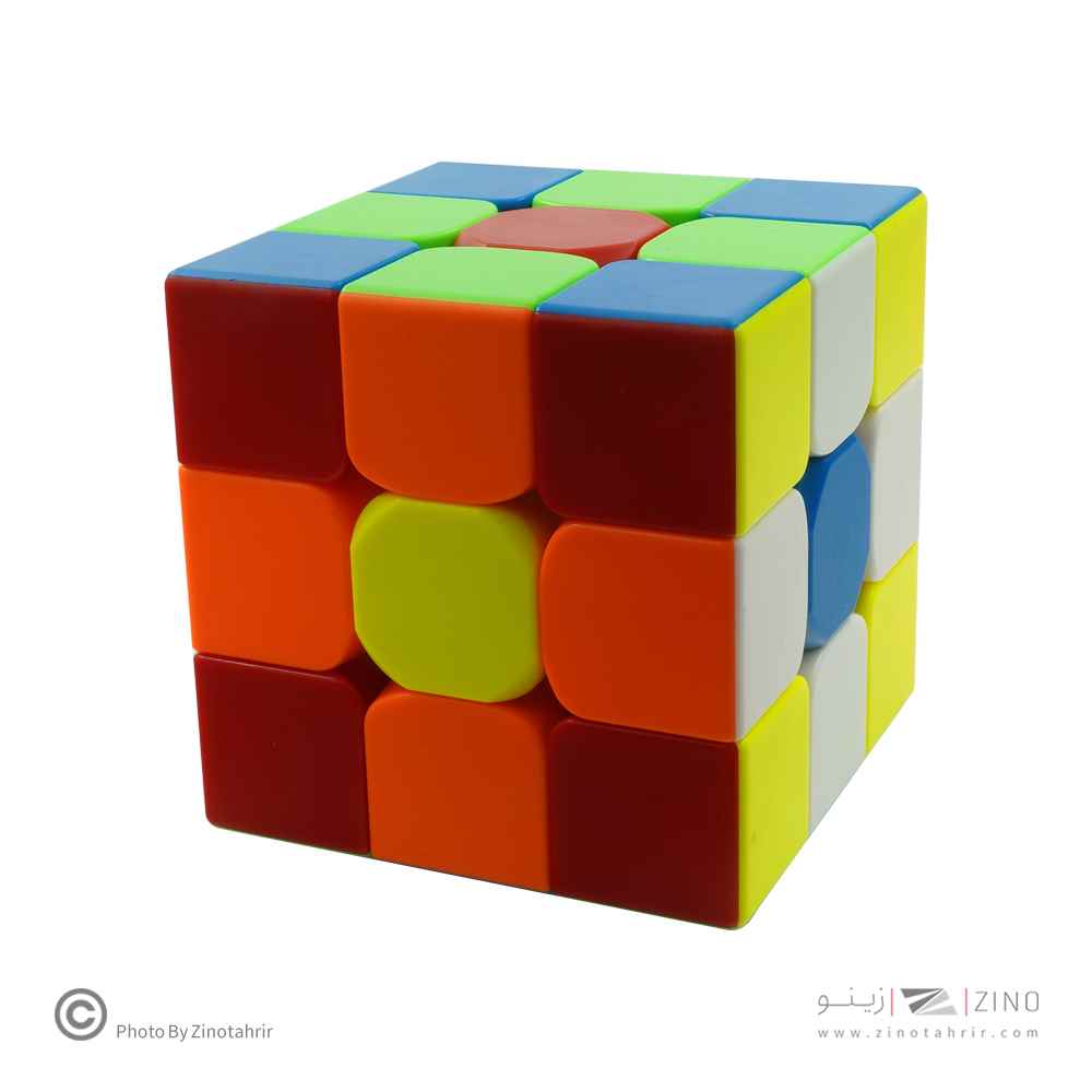 تصویر واضح روبیک3*3 کای منگ پلاس9سانت کدEQY807 برند روبیک برای بررسی ظاهر در بازی فکری, روبیک.
