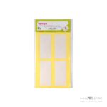 برچسب دورسفیدسایز30*65میلیمتری 5برگی لانگوکدB-54