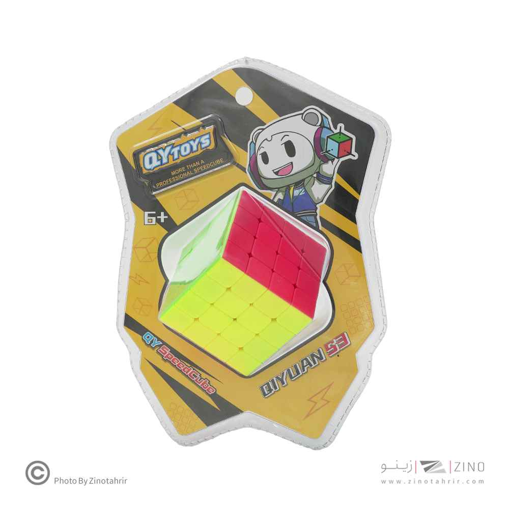 عکس واقعی روبیک4*4 وکیومی چی یی کدWQY954 برند روبیک از نمای کناری کالا در بازی فکری, روبیک.