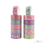 چسب نواری فانتزی واشی طلاکوب کد494