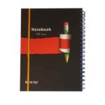 دفتر100برگ B5سیمی کشدار طرح دارکلاسیک میکرو