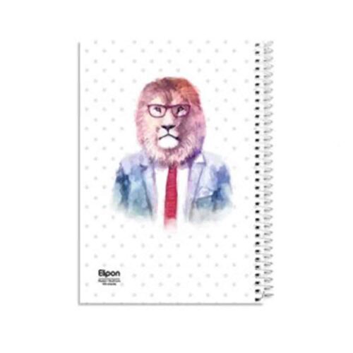 دفتر100برگ وزیری سیمی فانتزی الیپون کد239