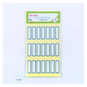 برچسب دورآبی سایز10*35میلیمتر4برگی لانگوکدK-421