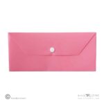 پاکت دکمه دار ملخی صورتی سوپربایند