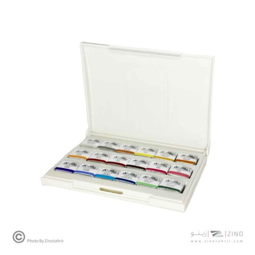 آبرنگ18رنگ متالیک افرا