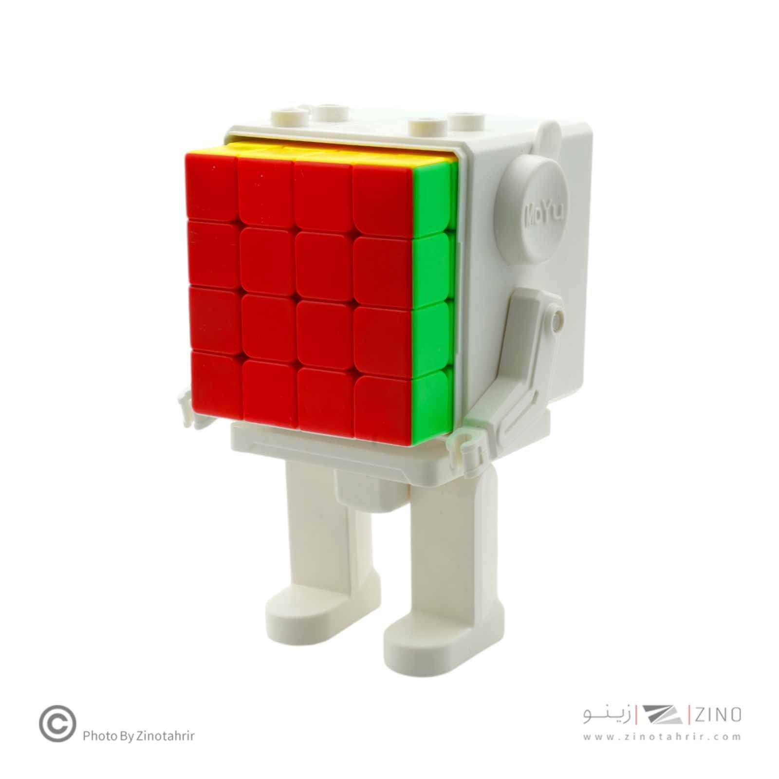 عکس واقعی روبیک4*4 ربات مویو کدMF8966 برند روبیک از نمای کناری کالا در بازی فکری, روبیک.