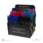 روان نویس ژل فشاری رگلام144عددی0/5 راسل