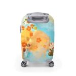 چمدان چرخ دار پلی کربنات کابین سایز34*24*24یایگان کد16537
