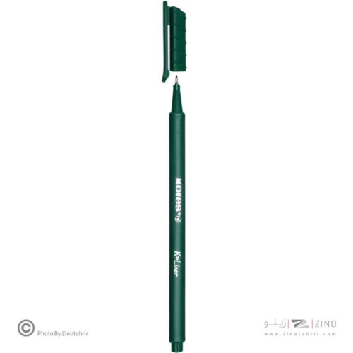 روان نویس نوک نمدی بدنه سه گوش کورس رنگ سبز کد28104