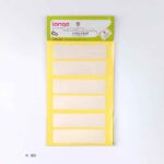 برچسب دورسفیدسایز20*75میلیمتر5برگی لانگوکدB-56