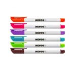 ماژیک وایت بردگرد6رنگ کورس