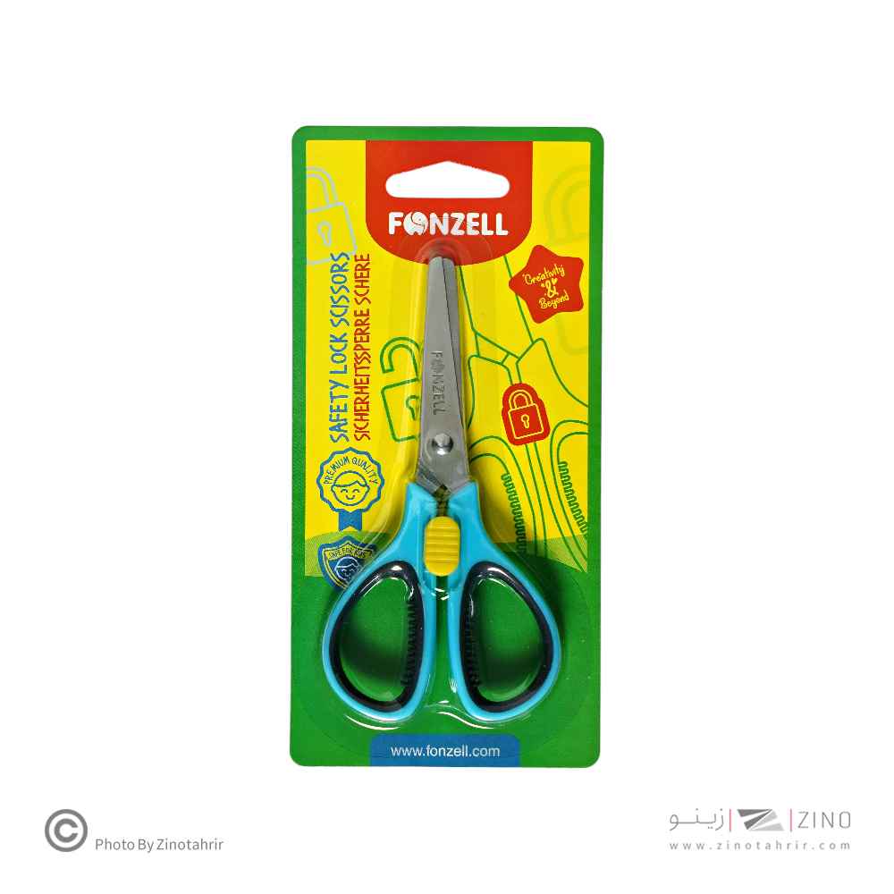 عکس واقعی قیچی فونزل کد463010 یاکد685010 برند فونزل، نمایش‌دهنده محصول واقعی در ابزار برش, ابزار طراحی و هنری, لوازم طراحی و هنری.