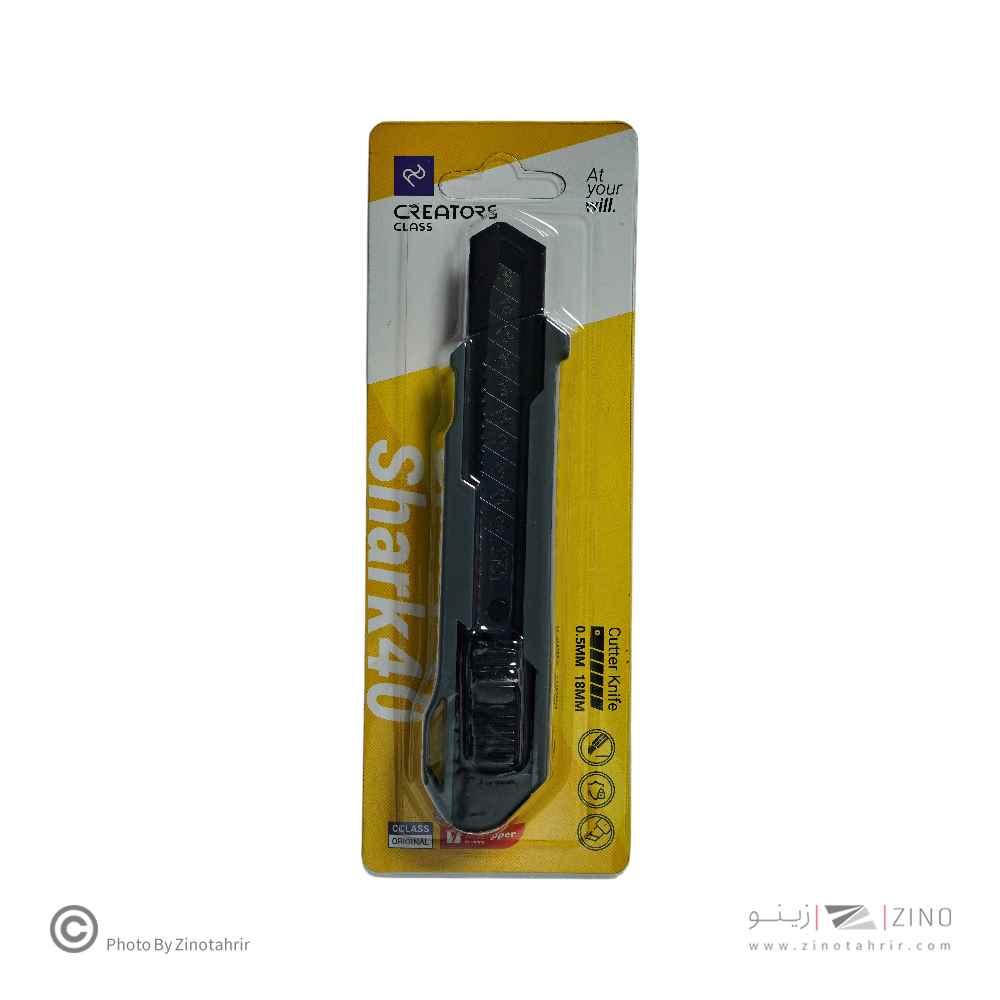 عکس دقیق کاتربزرگ18میل شارک40 سیکلاس کدCCSCK02 برند سیکلاس از دسته ابزار برش جهت معرفی کالا.