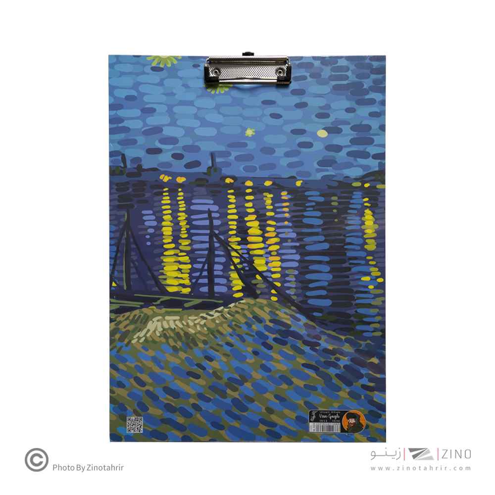 تصویر تخته شاسی A3 گیره 10سانت برگ سری ونگوگ کد71802 با طراحی برگ در مجموعه ابزار رسم و مهندسی, تخته شاسی - تخته رسم, لوازم التحریر, لوازم طراحی و هنری فروشگاه آتروتوی.