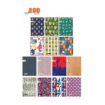 دفتر200برگ وزیری سیمی ایده