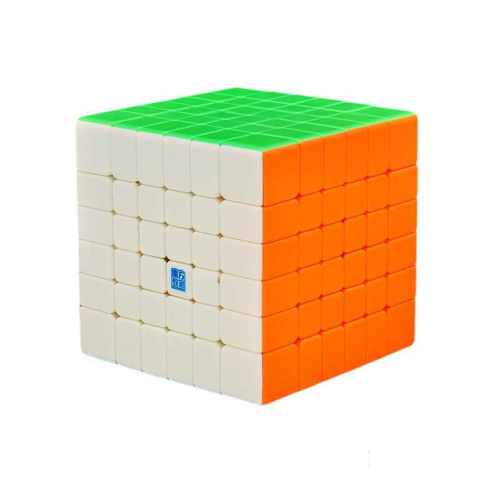 تصویر واقعی روبیک6*6 مویو میلانگ ورژن 2 خودرنگ کدMF8814 از برند روبیک در حالت استاندارد فروشگاهی.